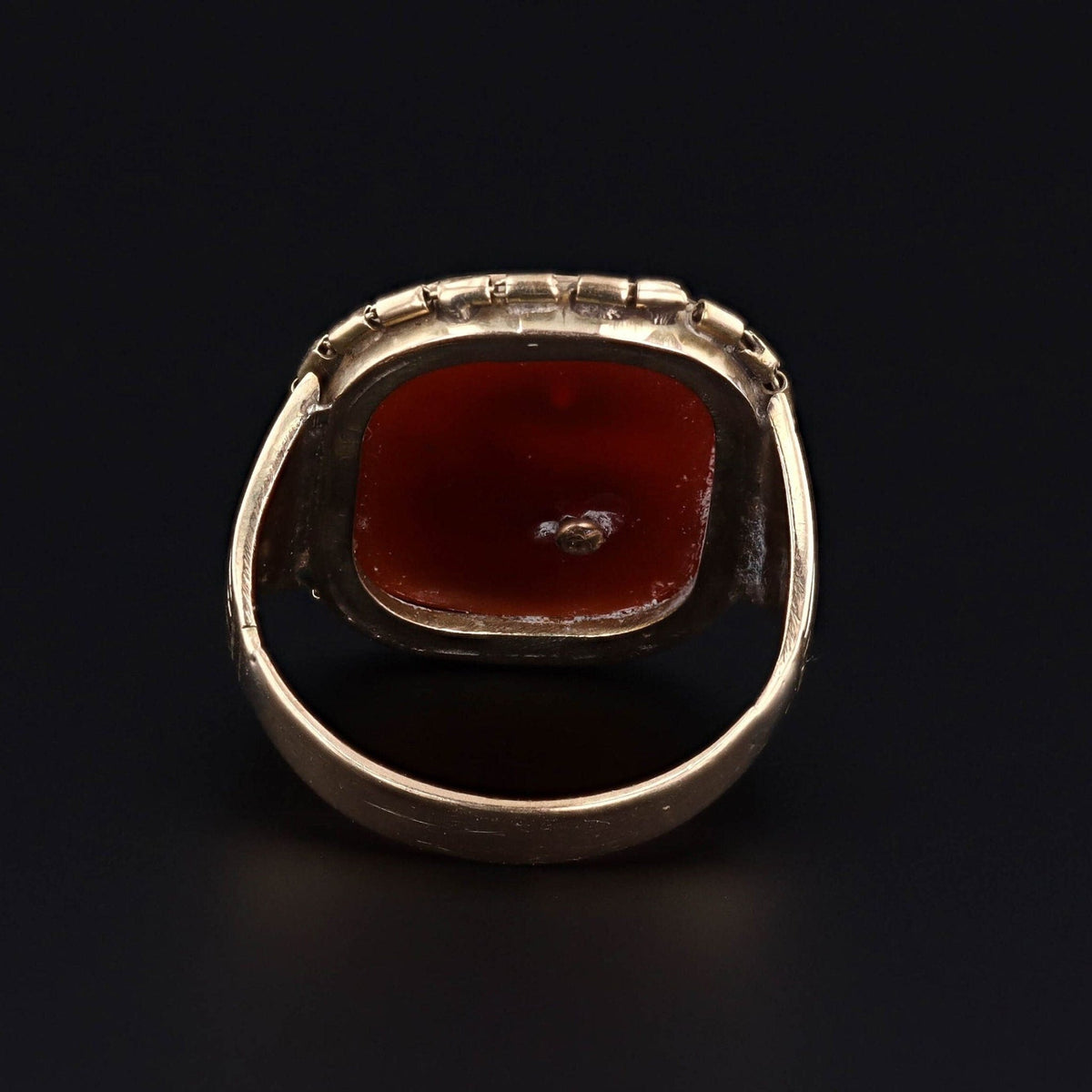 Snake Ring | Signet Ring - Trademark Antiques