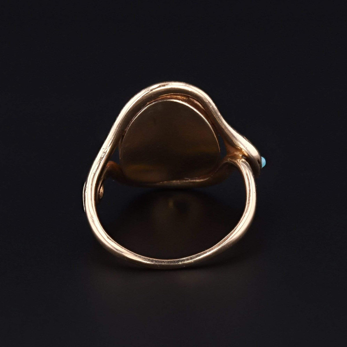 Snake Ring | Turquoise Snake Ring - Trademark Antiques