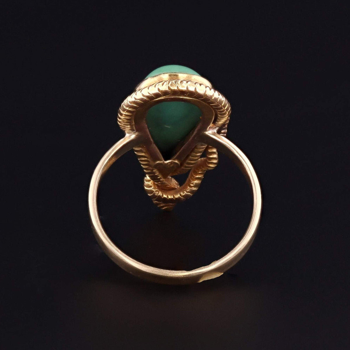 Snake Ring | Turquoise Snake Ring - Trademark Antiques