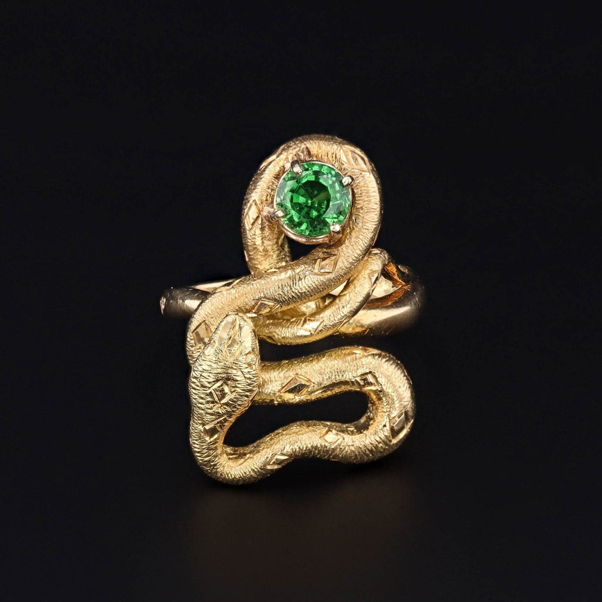 Snake Ring | Vintage Ring - Trademark Antiques