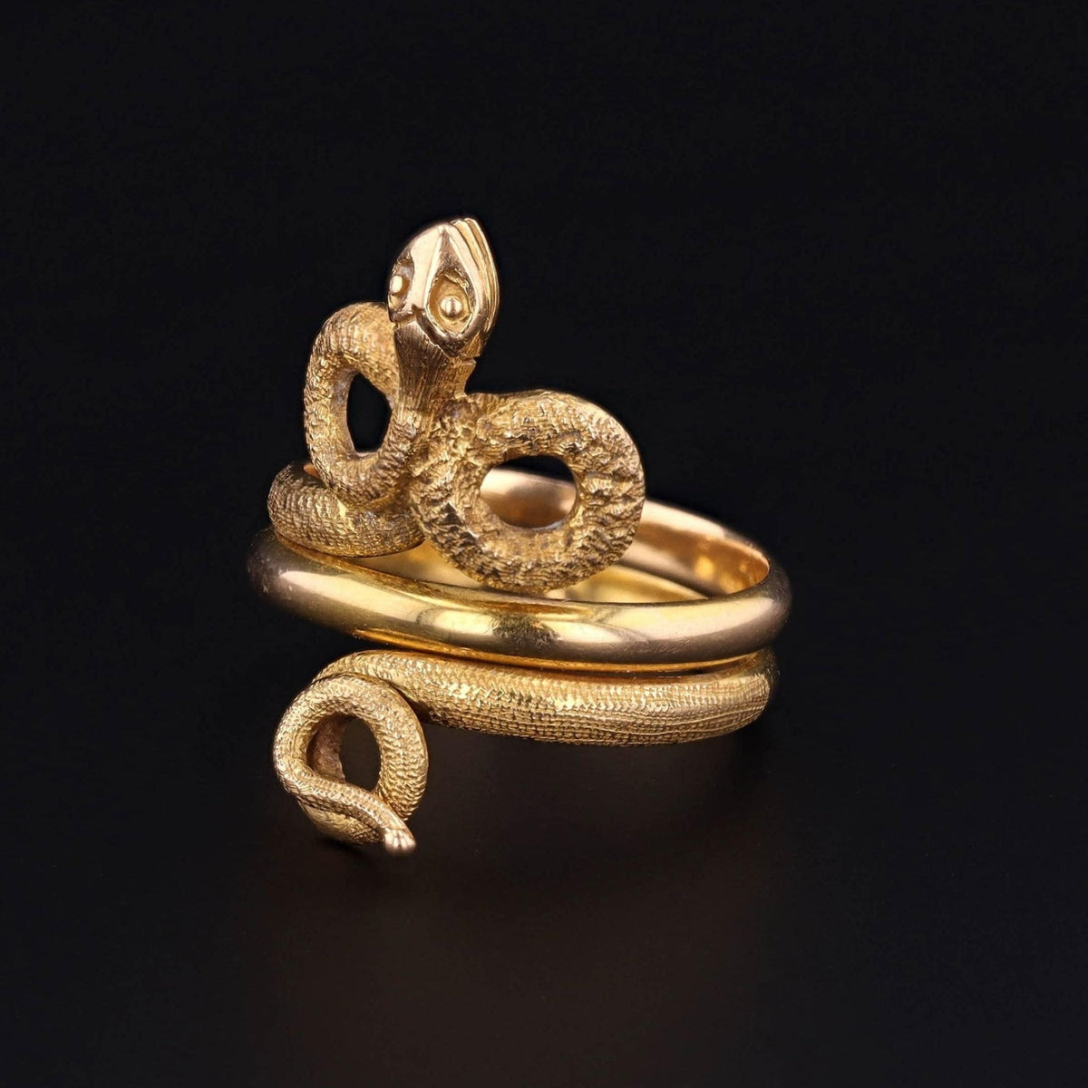 Snake Ring | Vintage Ring - Trademark Antiques