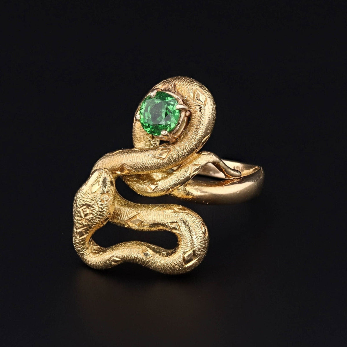 Snake Ring | Vintage Ring - Trademark Antiques