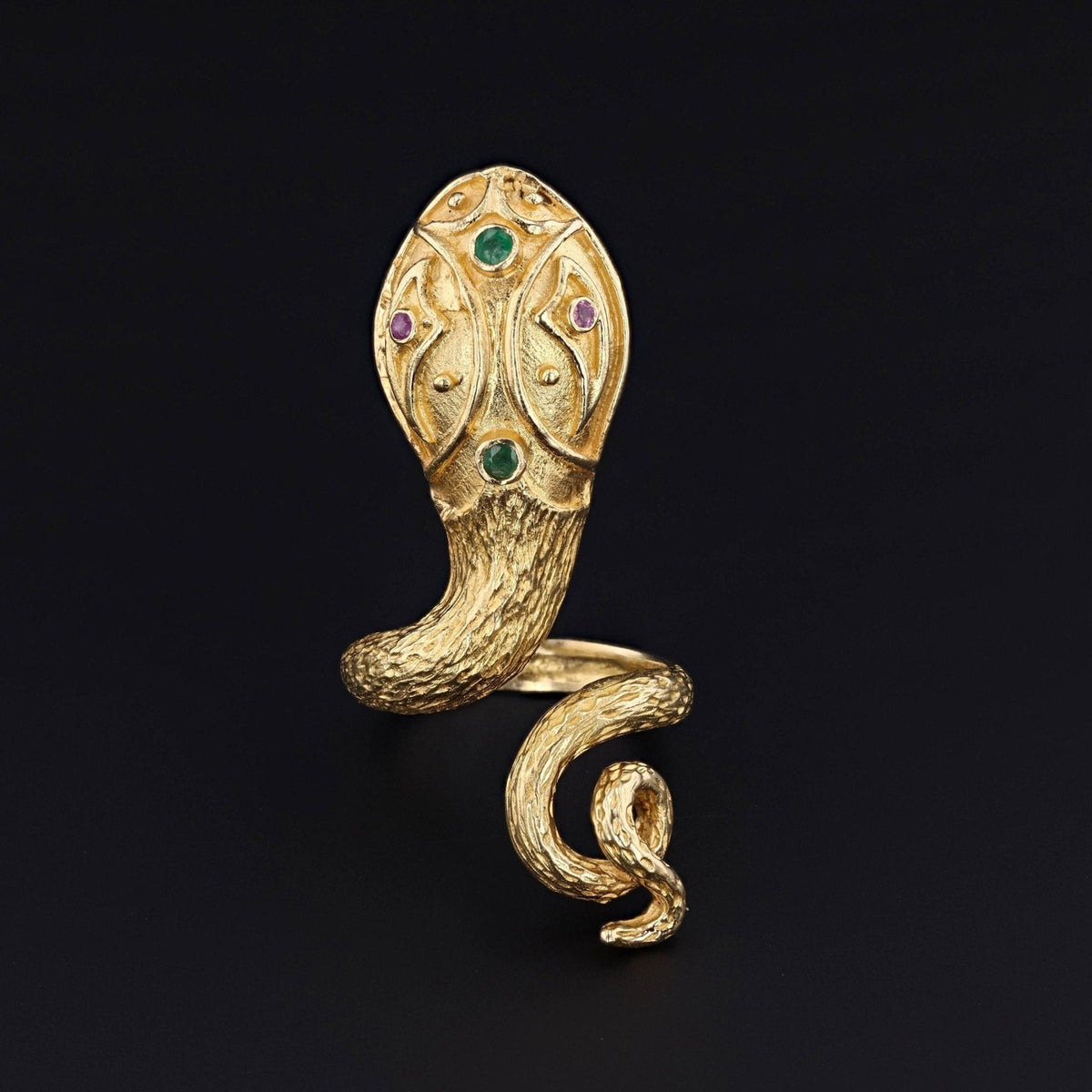 Snake Ring | Vintage Snake Ring - Trademark Antiques