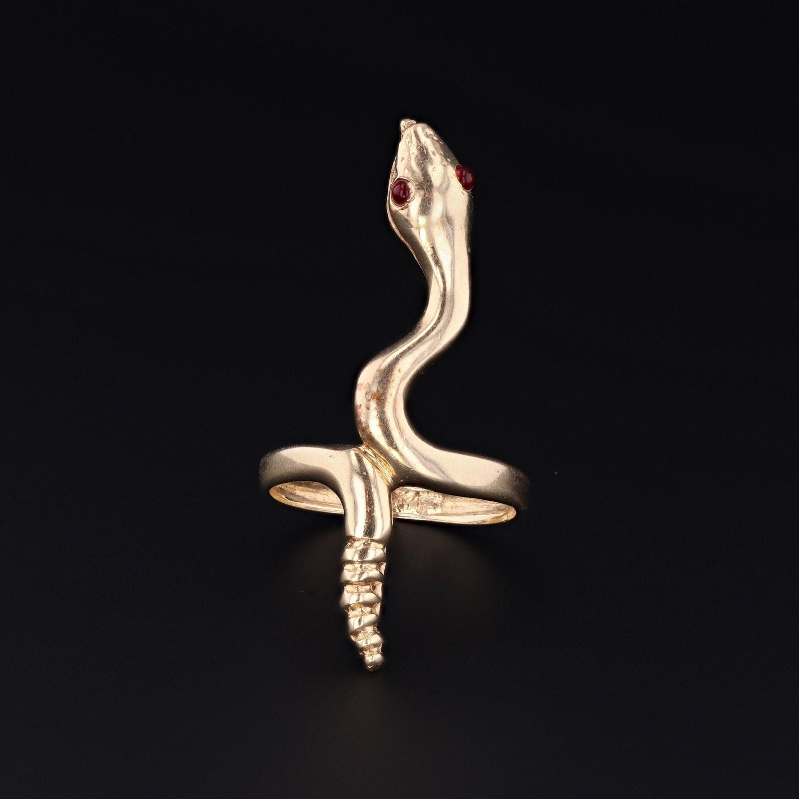 Snake Ring | Vintage Snake Ring - Trademark Antiques