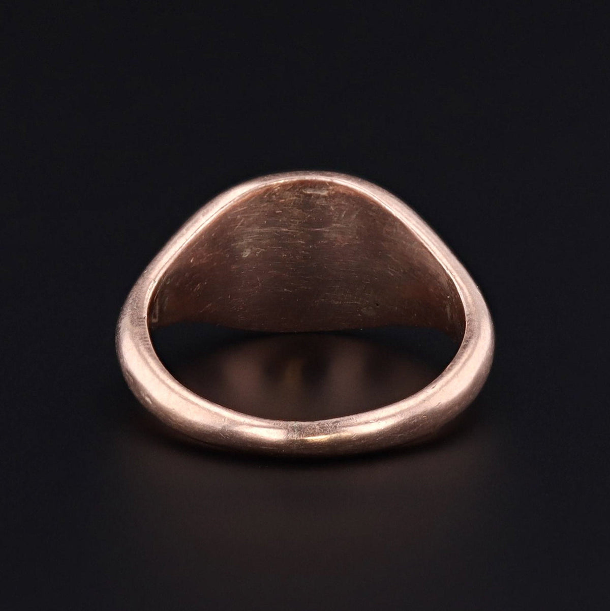 Sphinx Signet Ring | 8k Gold Ring - Trademark Antiques