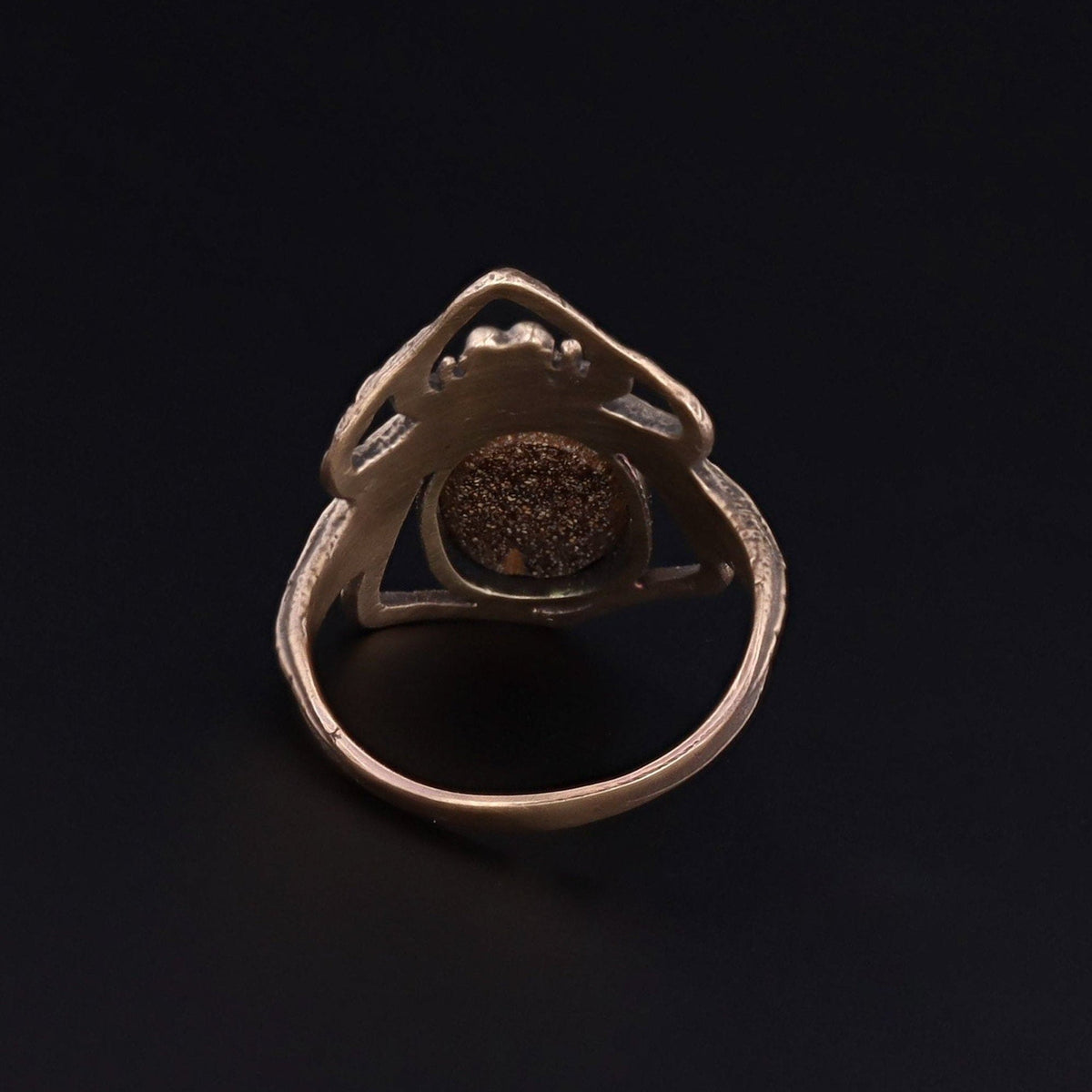 Spider Ring | 14k Gold Boulder Opal Spider Ring - Trademark Antiques