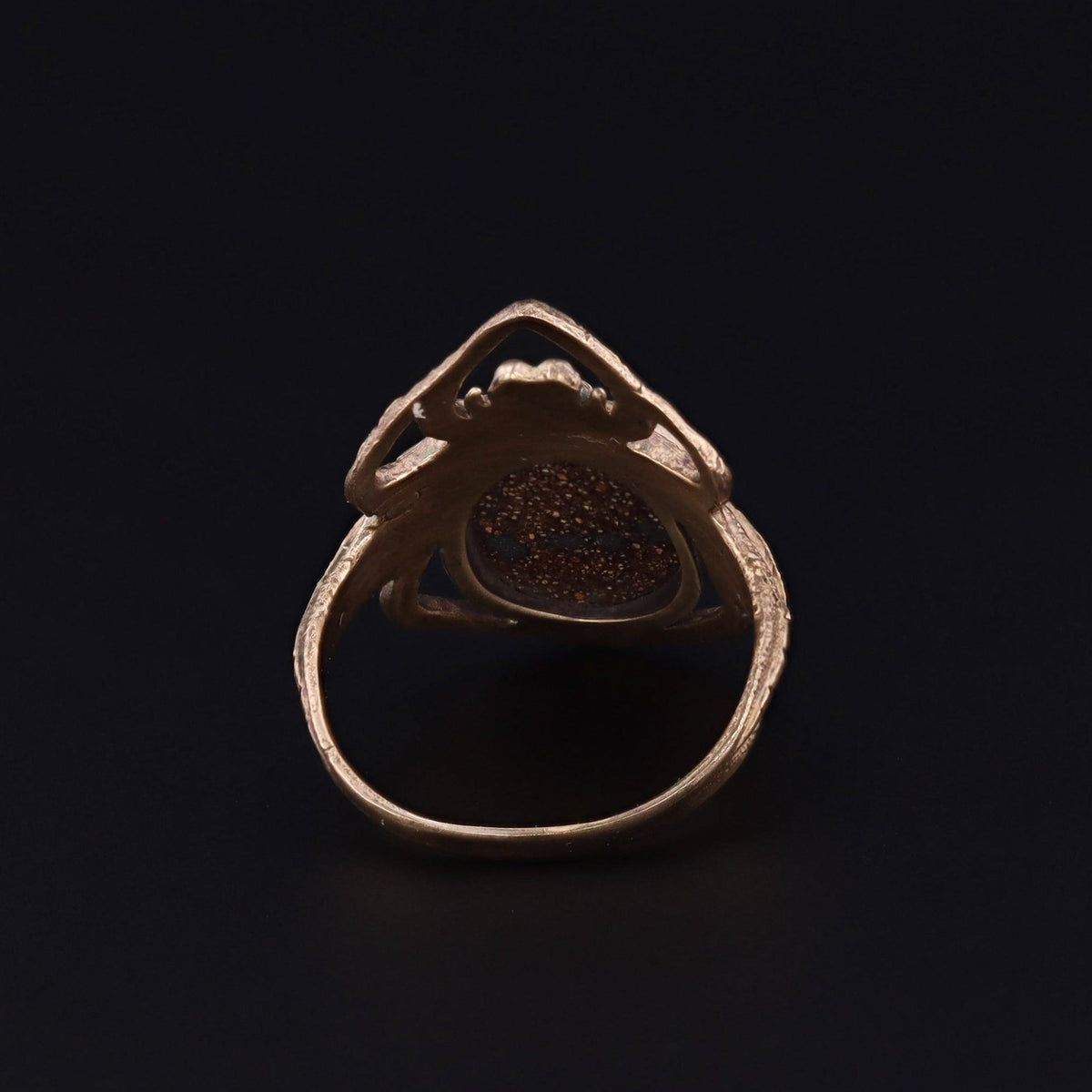 Spider Ring | 14k Gold Boulder Opal Spider Ring - Trademark Antiques