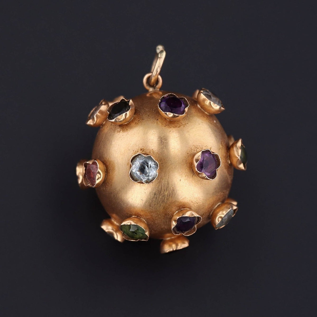 Sputnik Pendant | 18k Gold Pendant - Trademark Antiques