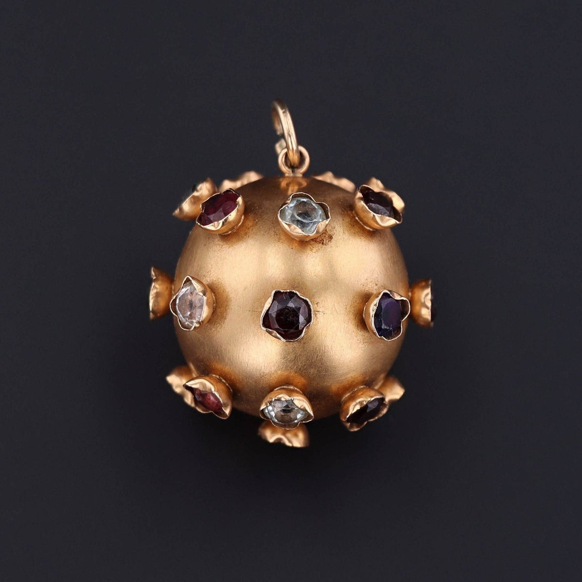 Sputnik Pendant | 18k Gold Pendant - Trademark Antiques