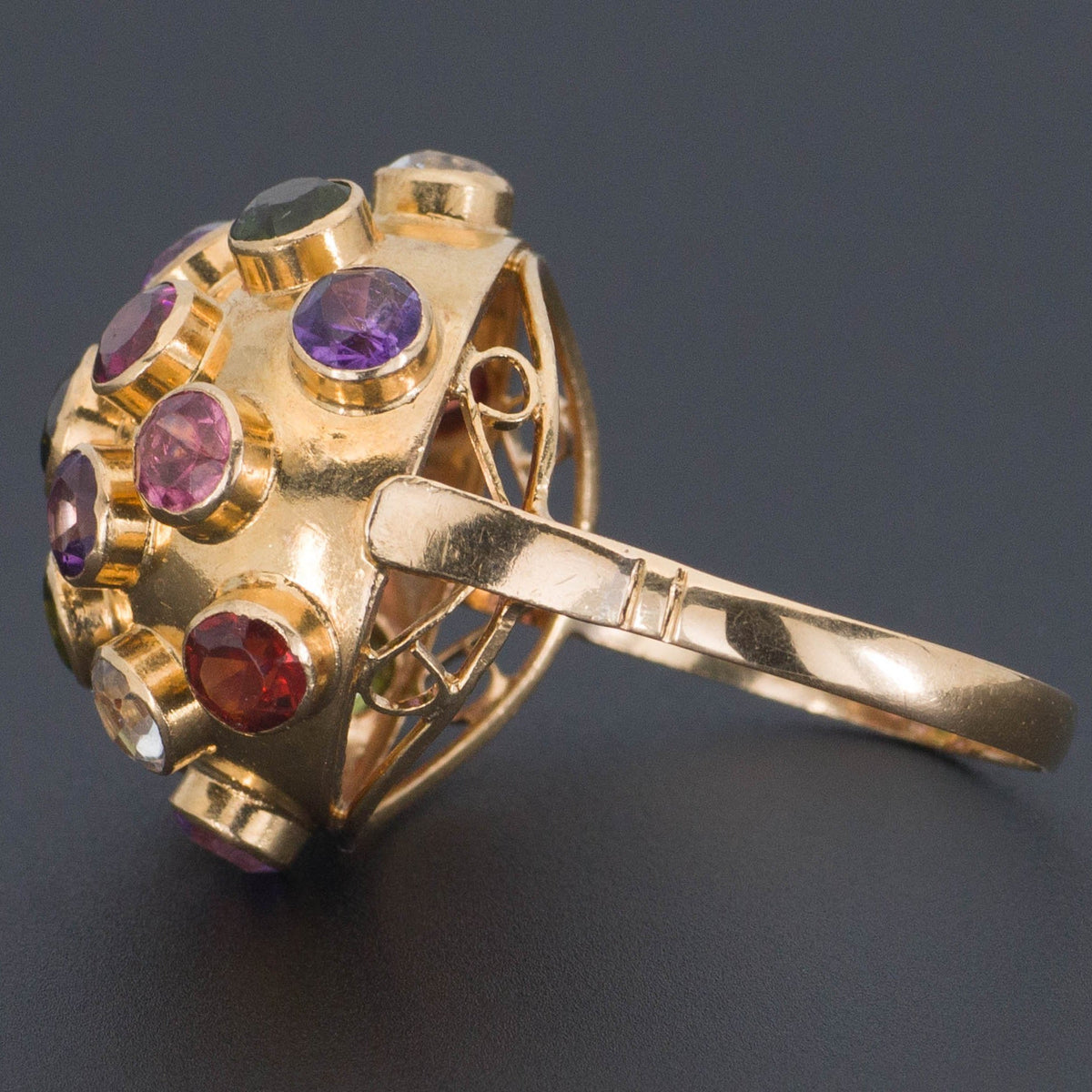 Sputnik Ring | 18k Ring - Trademark Antiques