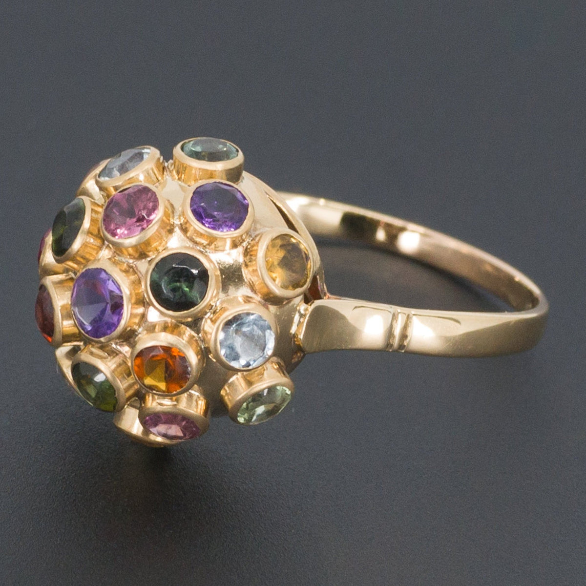 Sputnik Ring | 18k Ring - Trademark Antiques