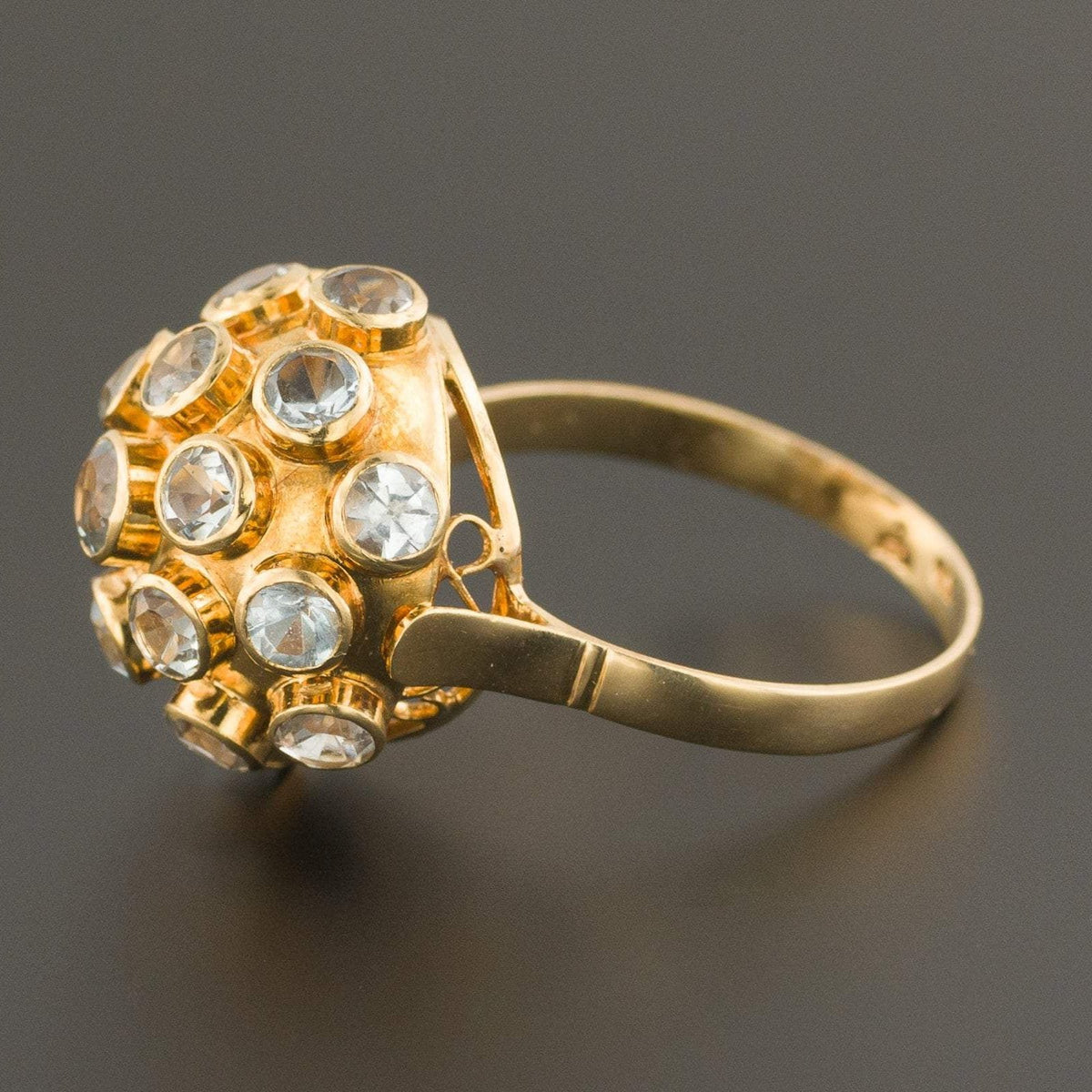 Sputnik Ring | 18k Ring - Trademark Antiques