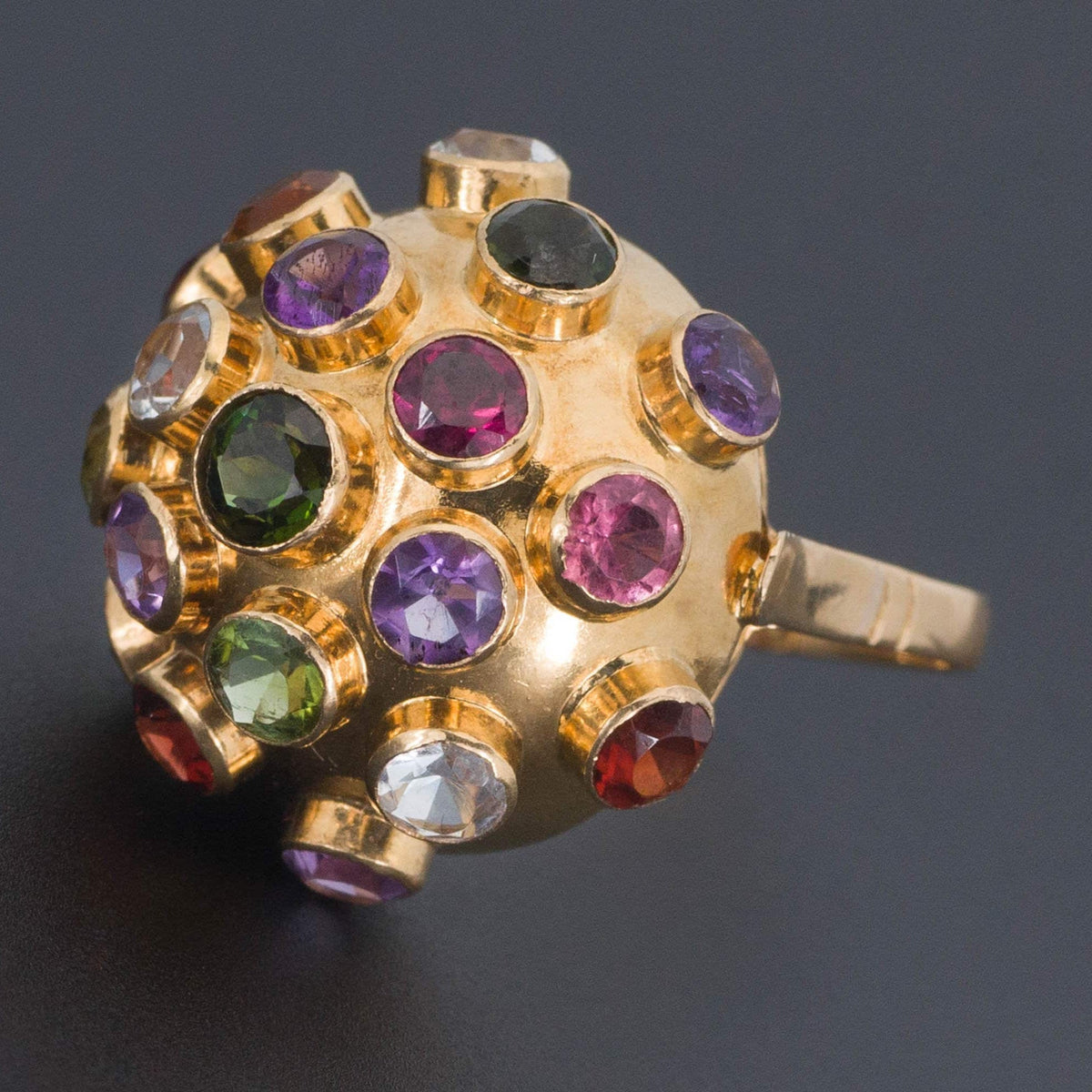 Sputnik Ring | 18k Ring - Trademark Antiques