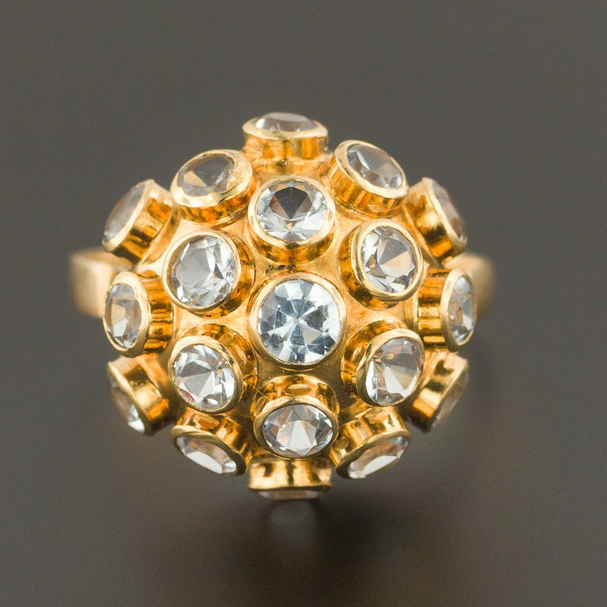 Sputnik Ring | 18k Ring - Trademark Antiques