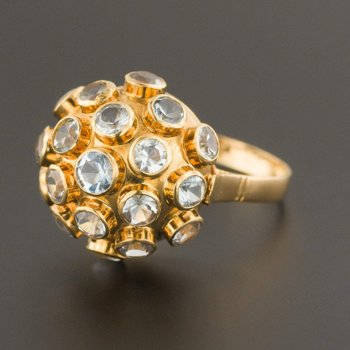 Sputnik Ring | 18k Ring - Trademark Antiques