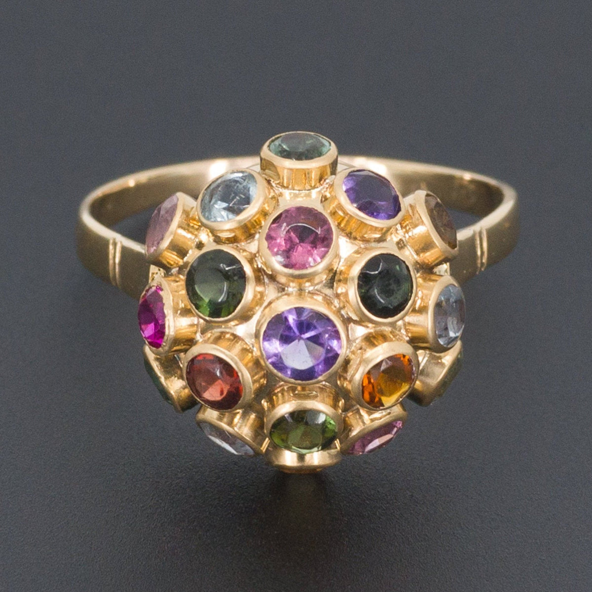 Sputnik Ring | 18k Ring - Trademark Antiques