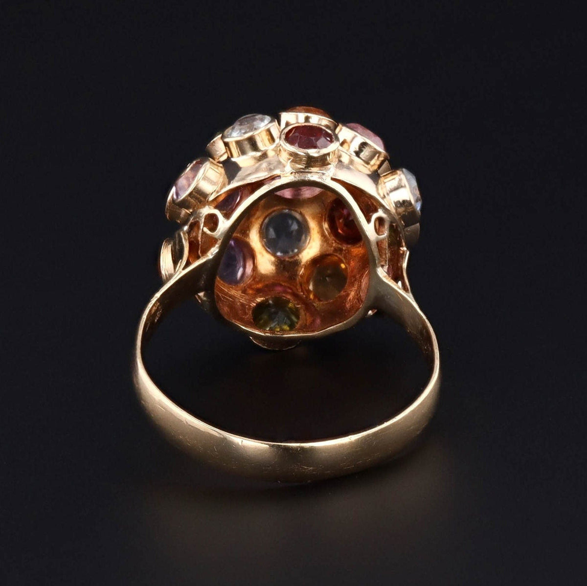 Sputnik Ring | 18k Ring - Trademark Antiques