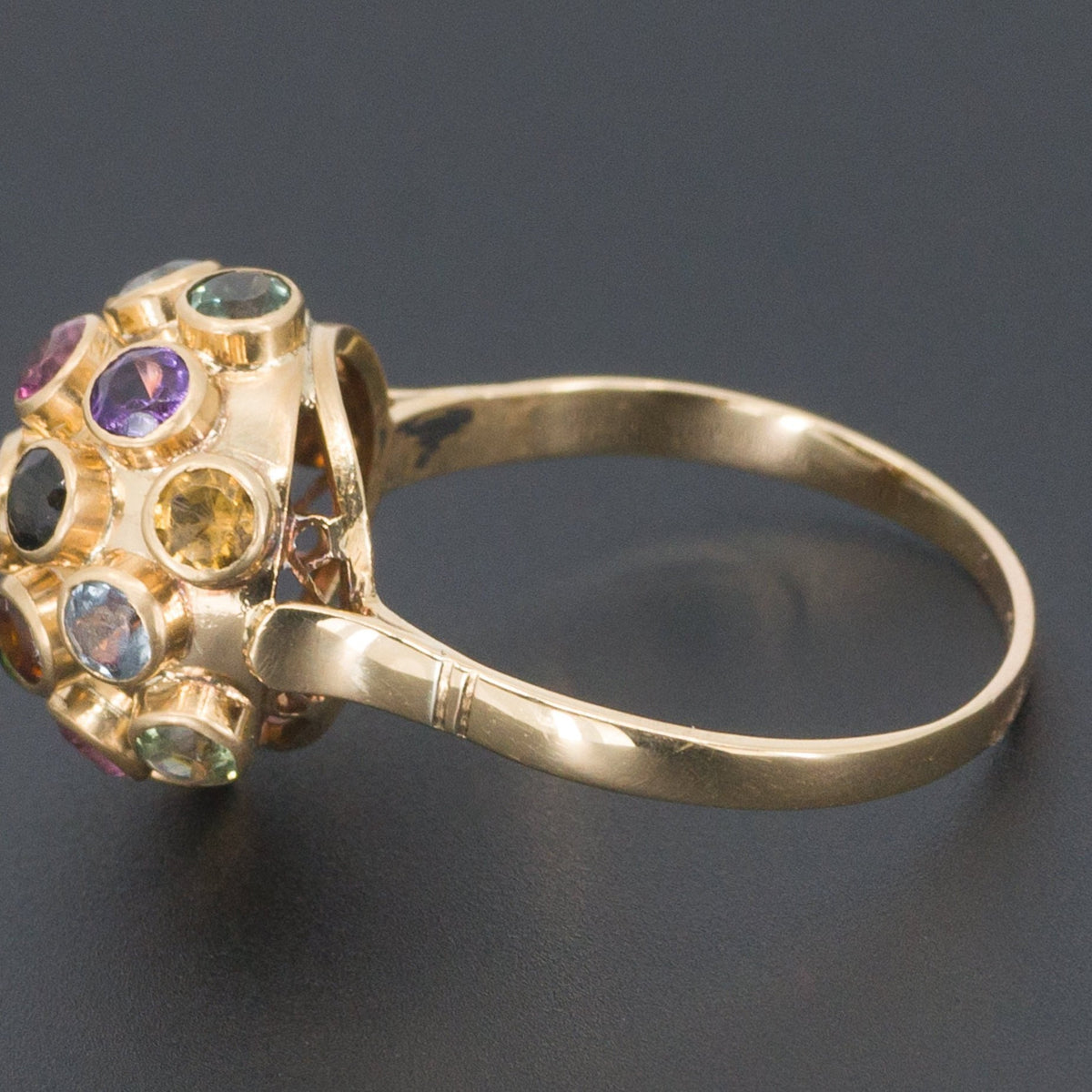 Sputnik Ring | 18k Ring - Trademark Antiques
