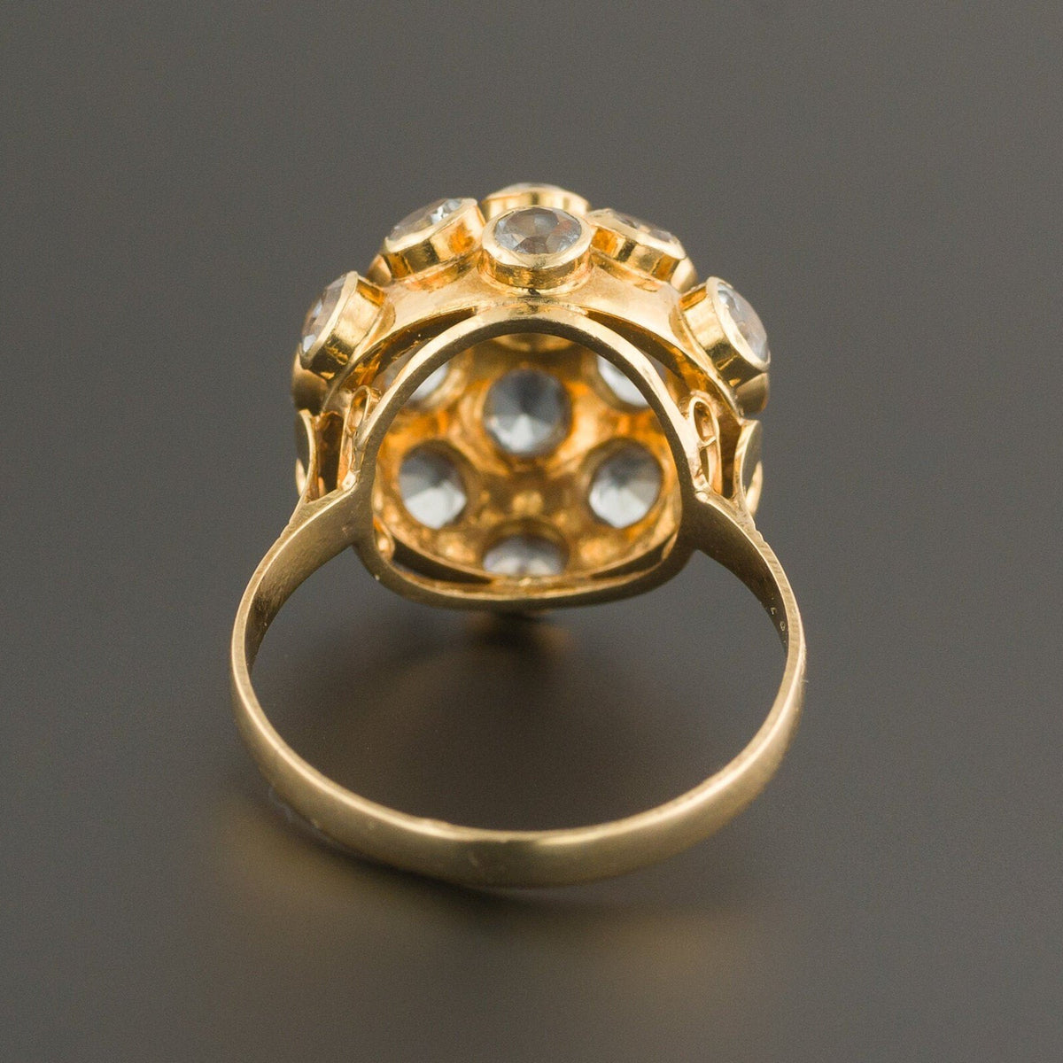 Sputnik Ring | 18k Ring - Trademark Antiques