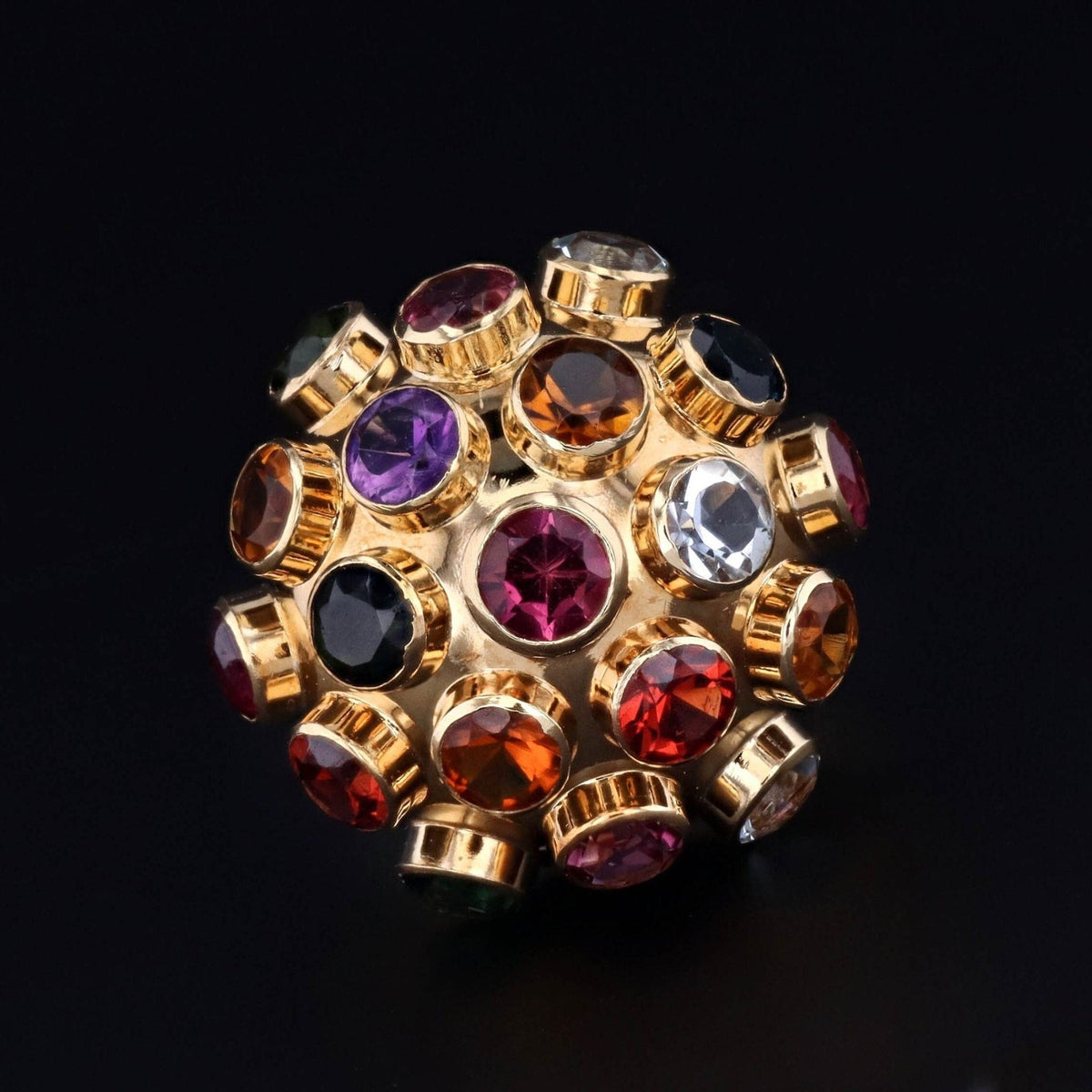 Sputnik Ring | 18k Ring - Trademark Antiques