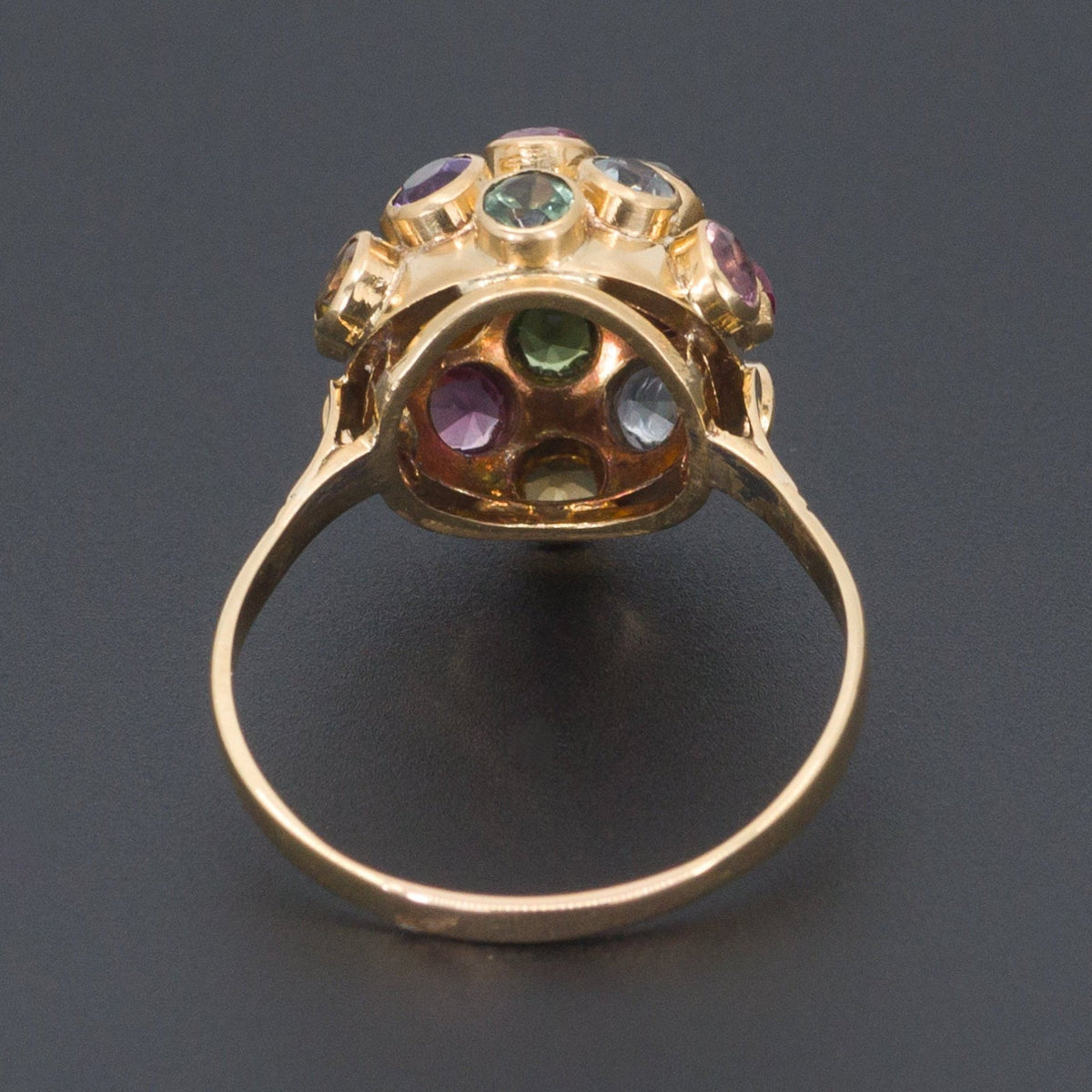Sputnik Ring | 18k Ring - Trademark Antiques
