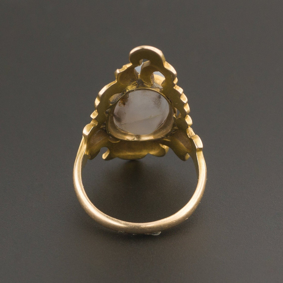 Star Sapphire Ring | Antique Ring - Trademark Antiques
