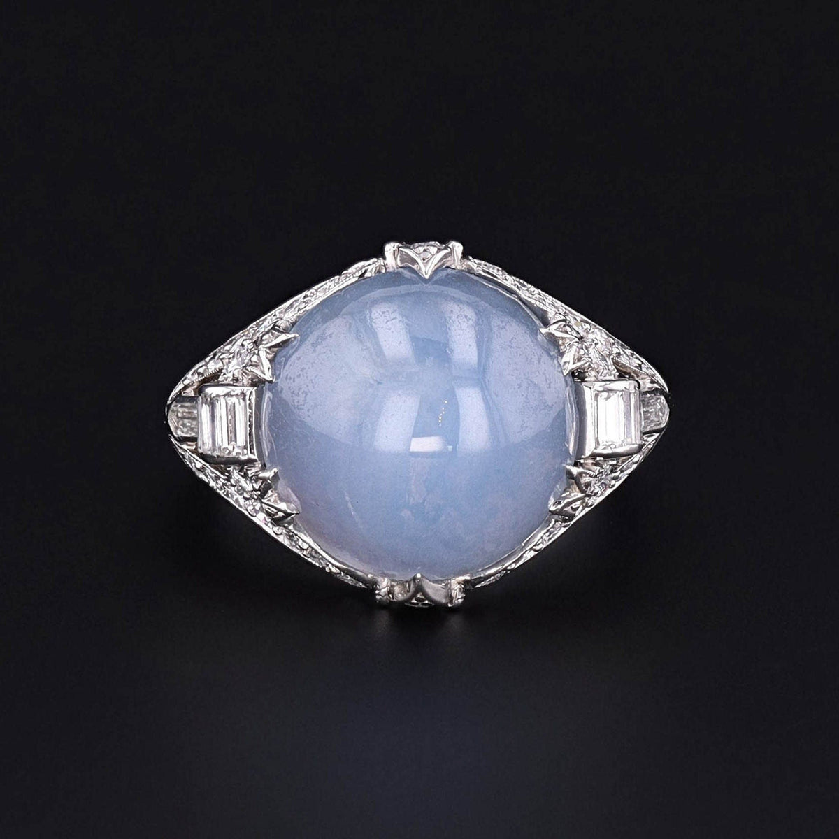 Star Sapphire Ring | Vintage Ring - Trademark Antiques
