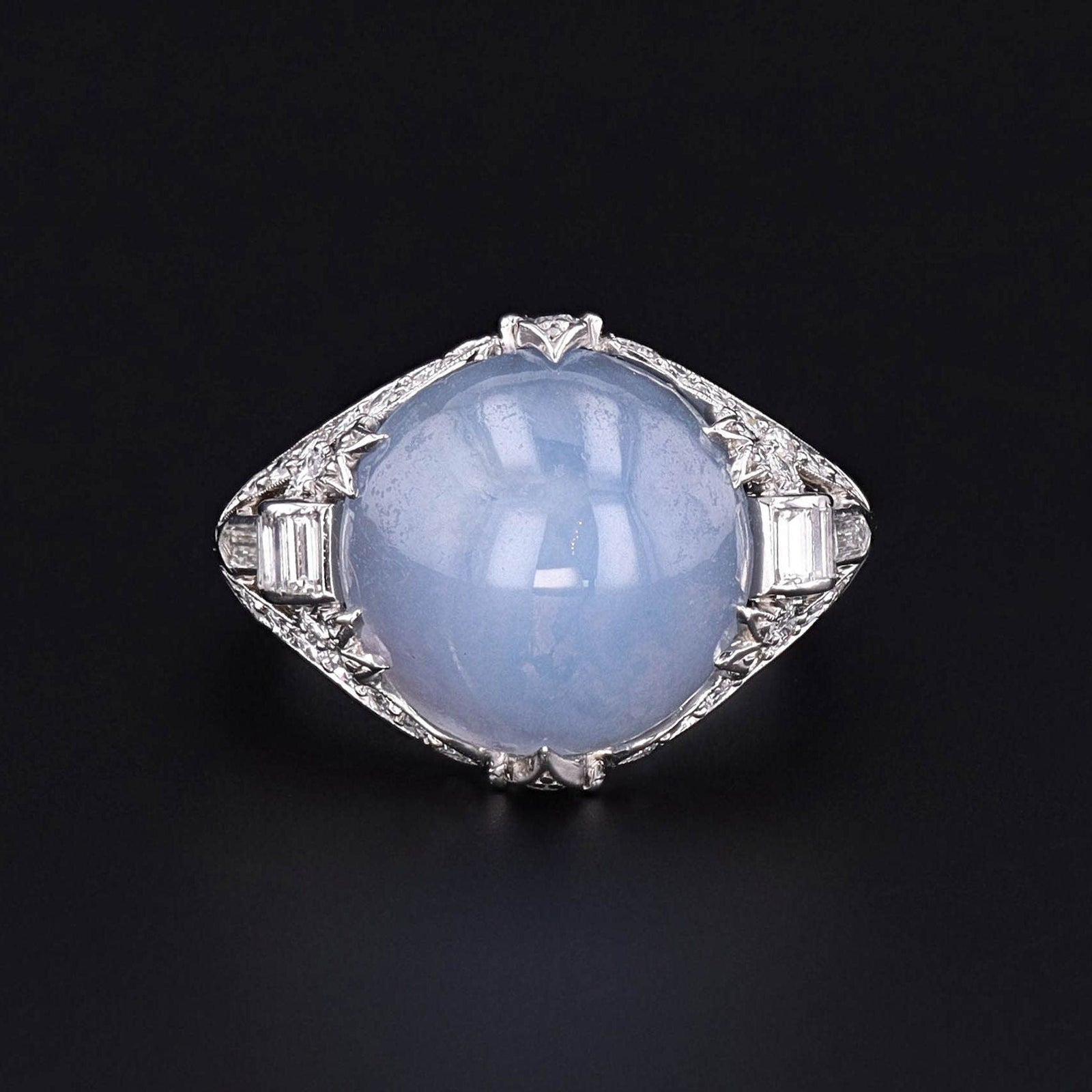Star Sapphire Ring | Vintage Ring - Trademark Antiques