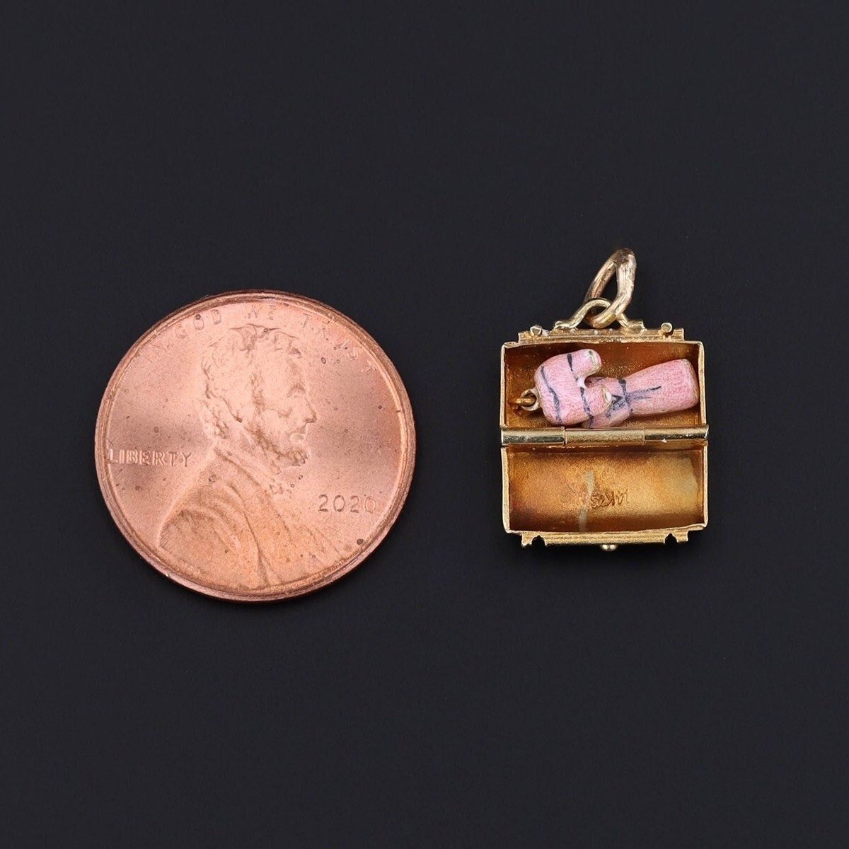 Suitcase Charm | Weekend Bag Charm - Trademark Antiques