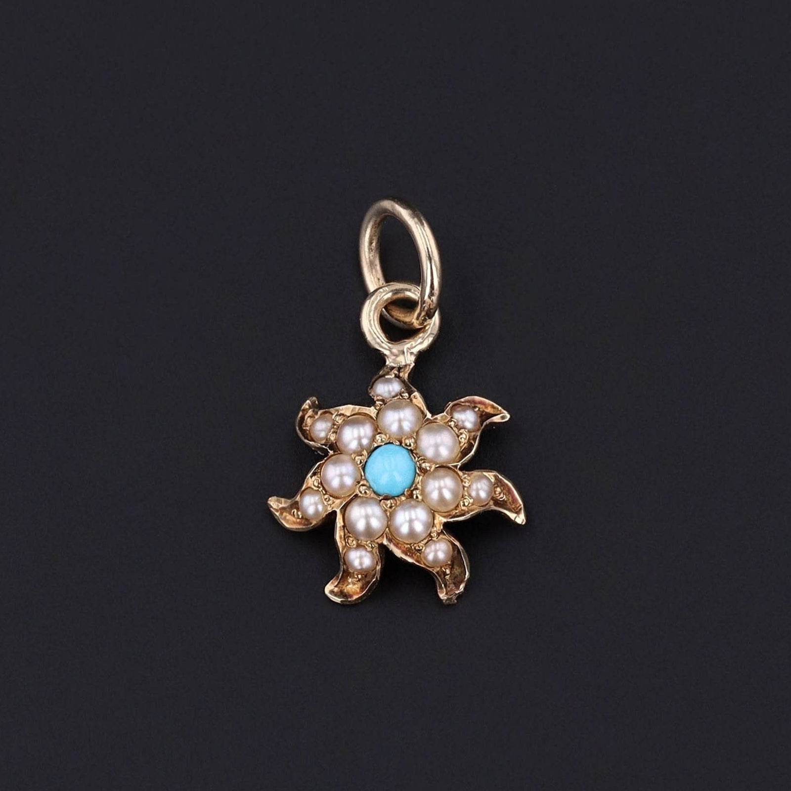 Sunburst Charm | Sun Charm - Trademark Antiques