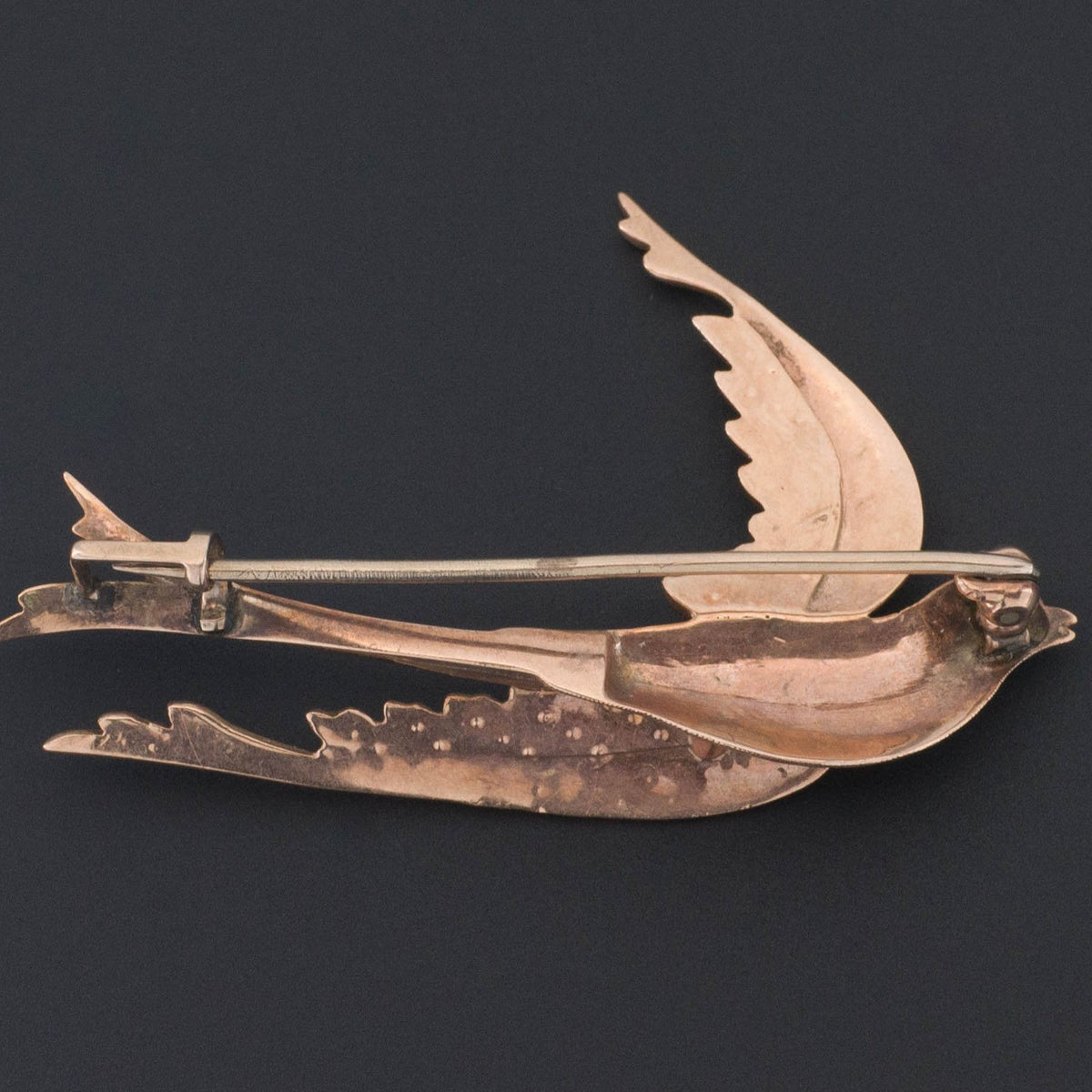 Swallow Brooch | Antique Bird Brooch - Trademark Antiques