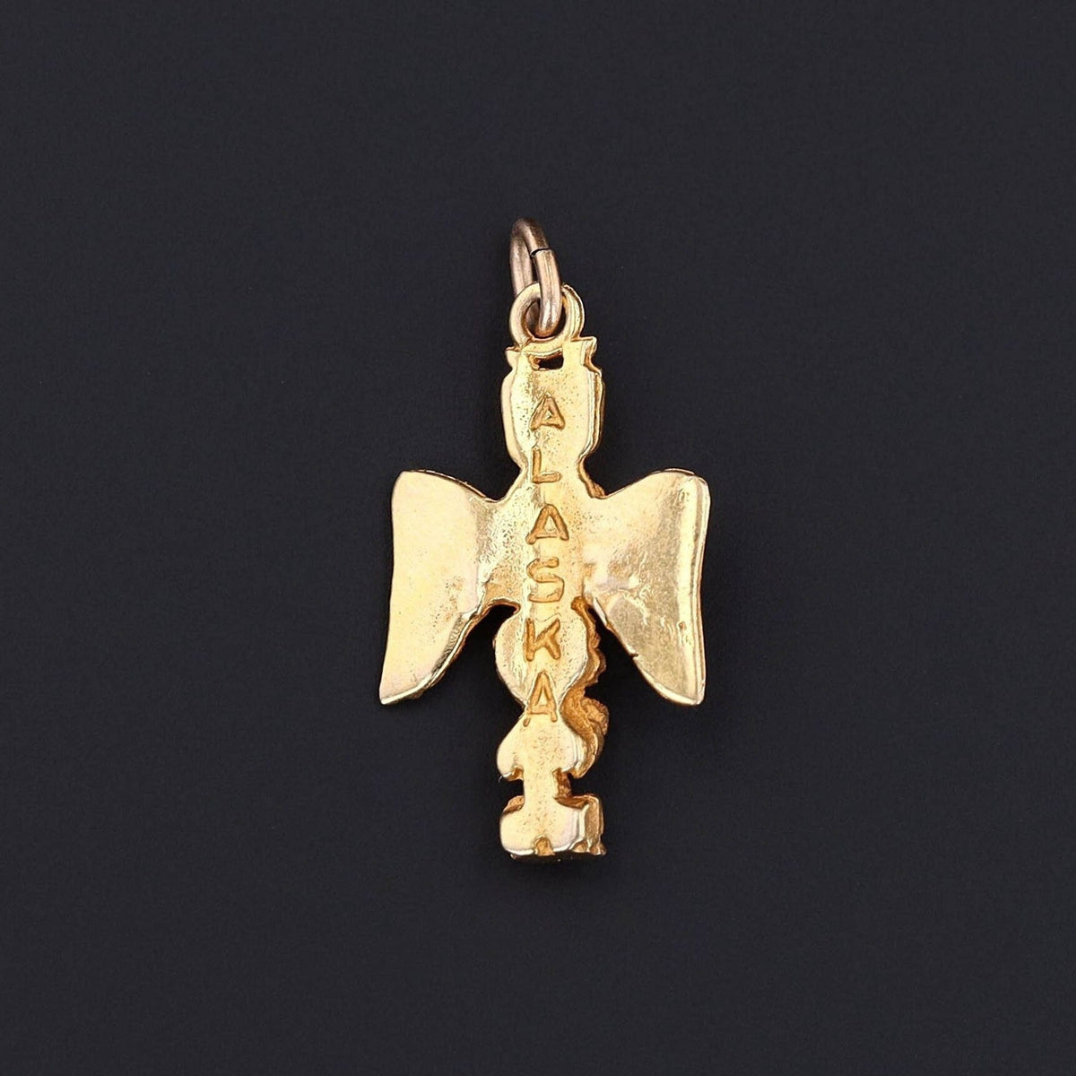 Totem Pole Charm | Alaska Pendant - Trademark Antiques