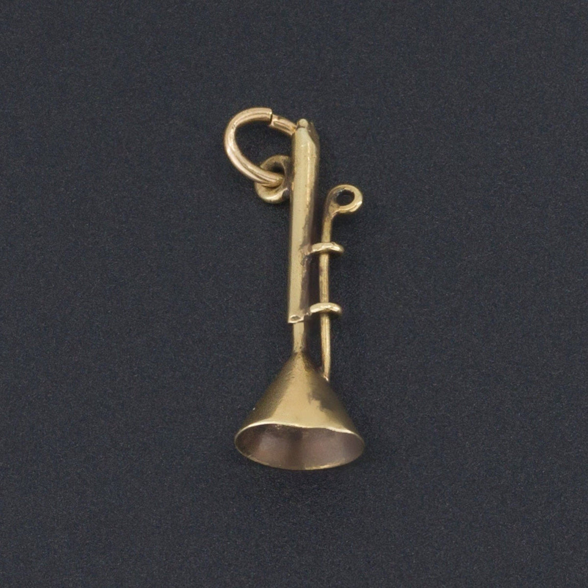 Trombone Charm | Moveable Charm - Trademark Antiques