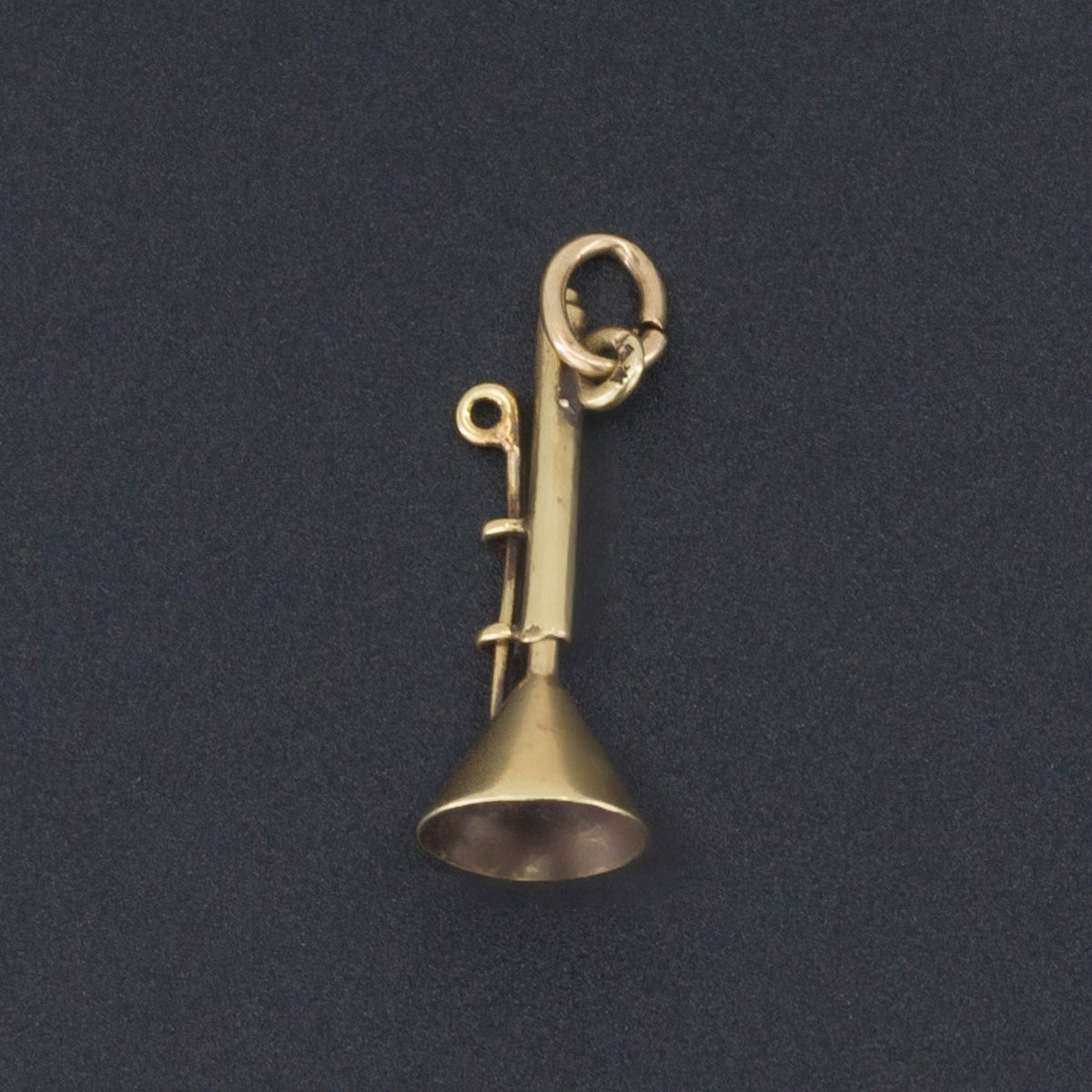 Trombone Charm | Moveable Charm - Trademark Antiques