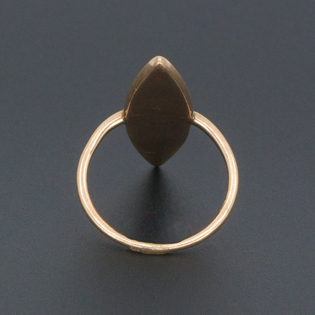 Turquoise Navette Ring | Antique Turquoise Ring - Trademark Antiques