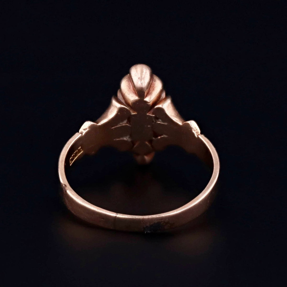 Turquoise &amp; Pearl Ring | Antique Ring - Trademark Antiques