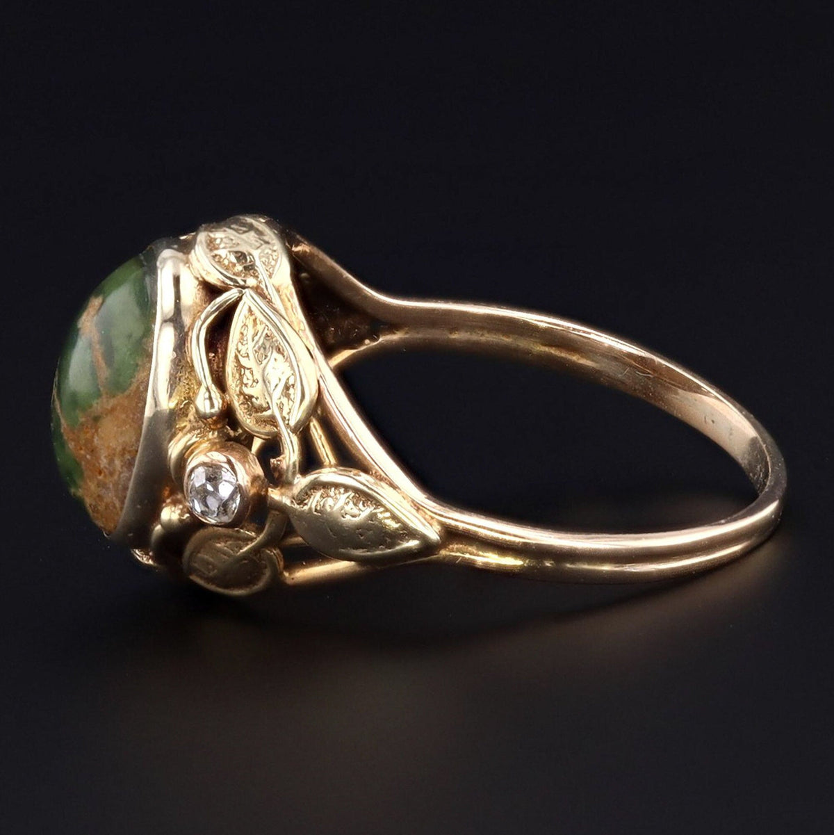 Turquoise Ring | Antique Turquoise Ring - Trademark Antiques