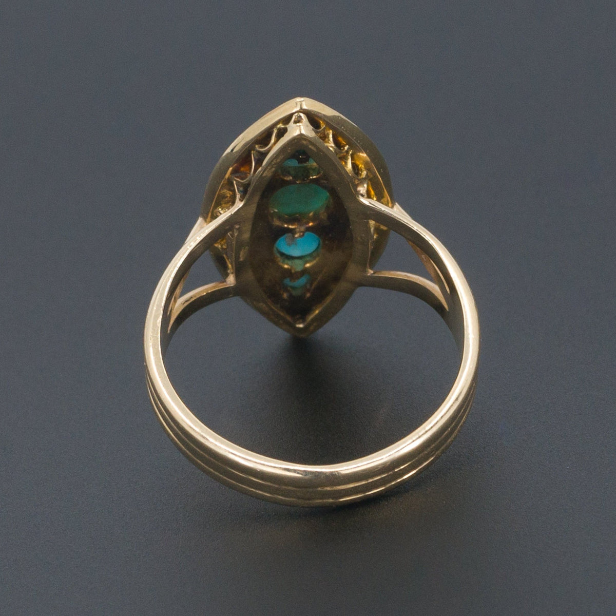 Turquoise Ring | Antique Turquoise Ring - Trademark Antiques