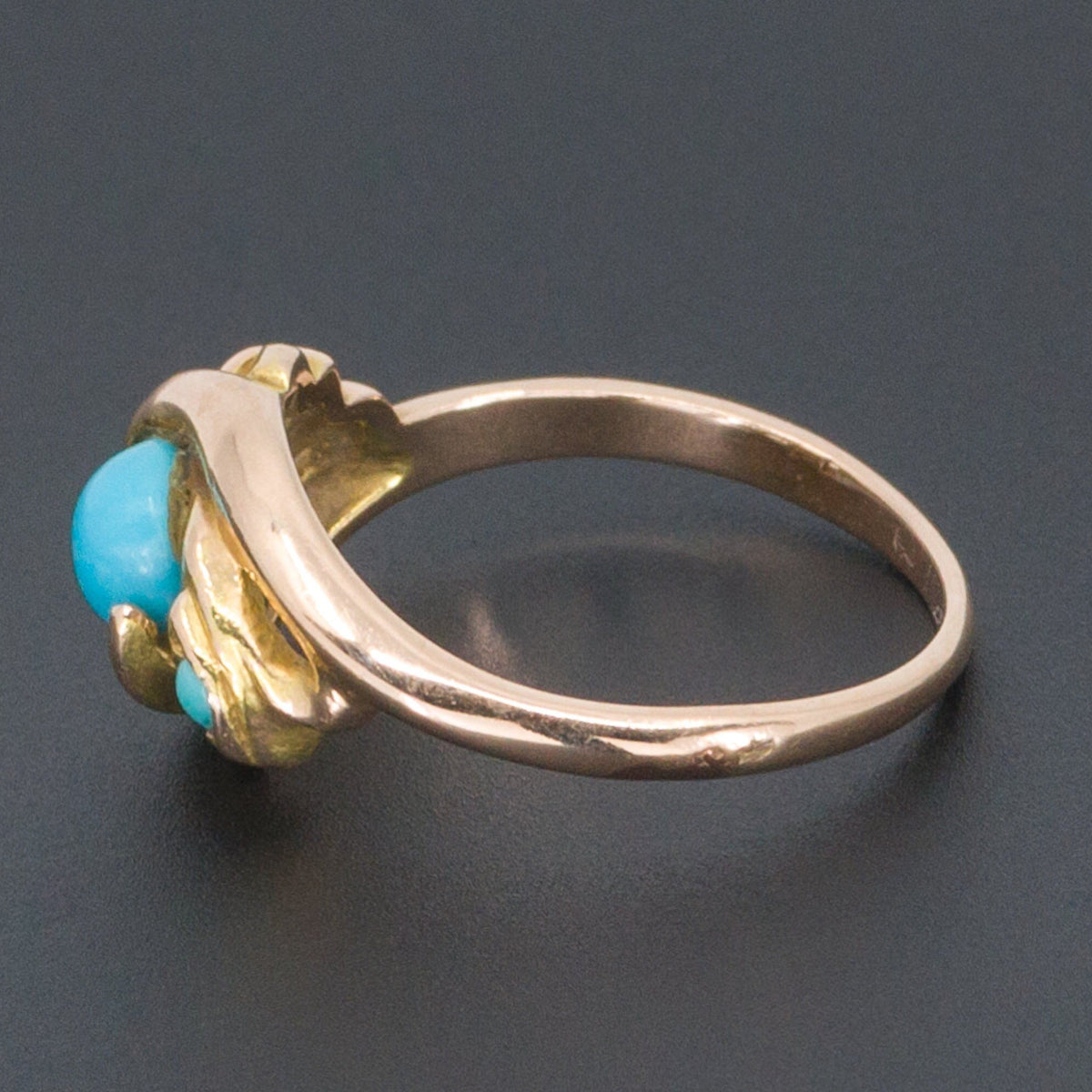Turquoise Ring | Antique Turquoise Ring - Trademark Antiques
