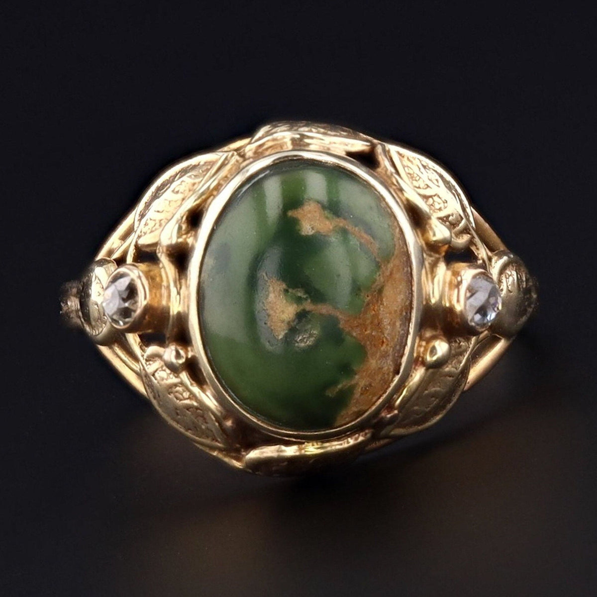 Turquoise Ring | Antique Turquoise Ring - Trademark Antiques