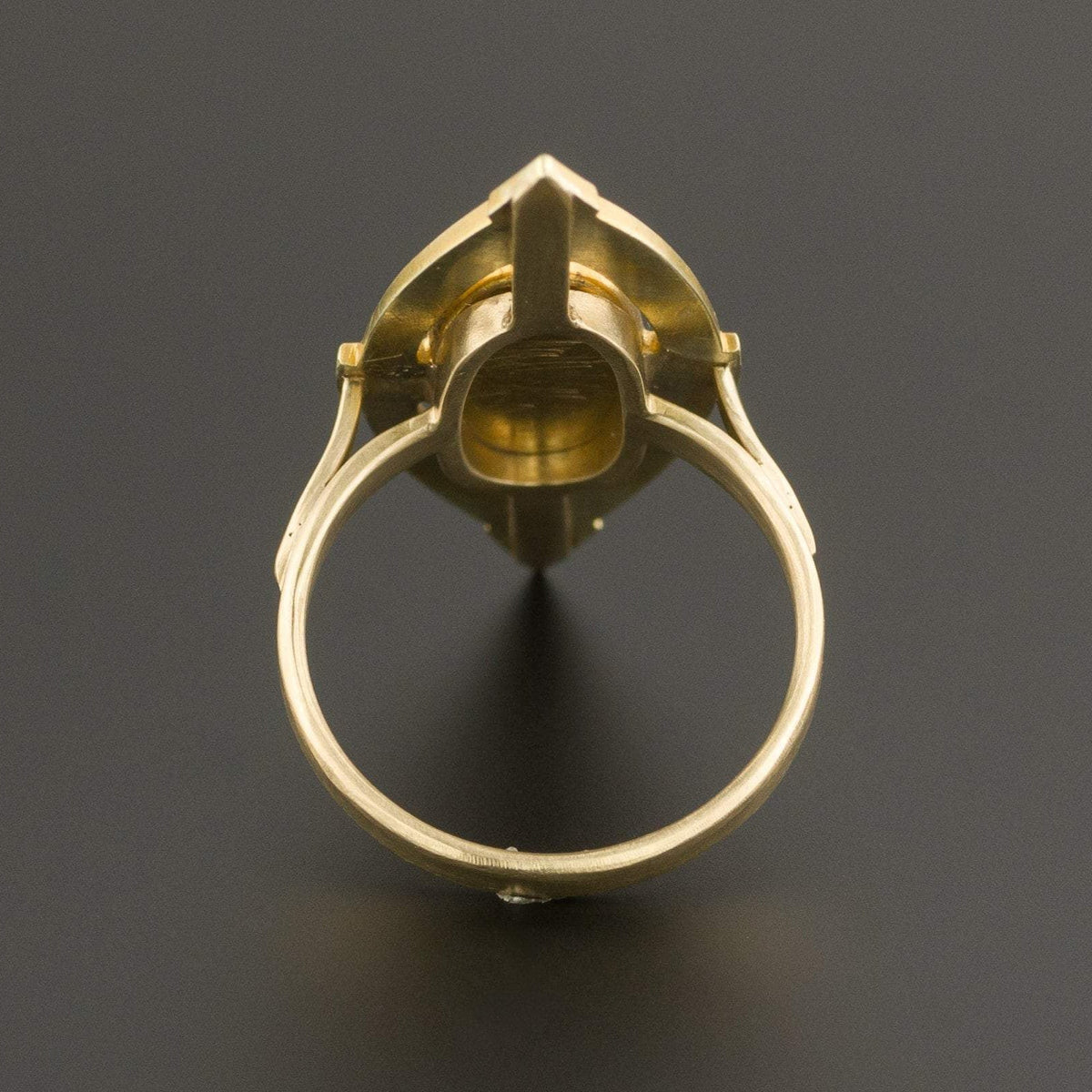 Turquoise Ring | Pin Conversion Ring - Trademark Antiques