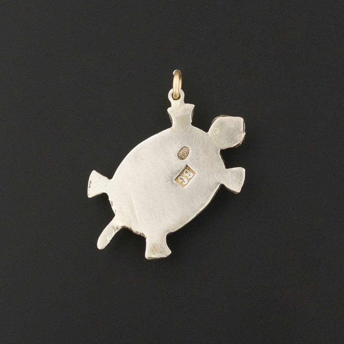 Turtle Pendant | Antique Turquoise Turtle - Trademark Antiques