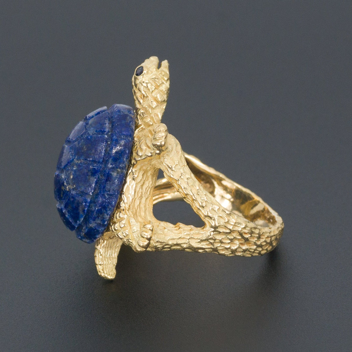Turtle Ring | Vintage Turtle RIng - Trademark Antiques