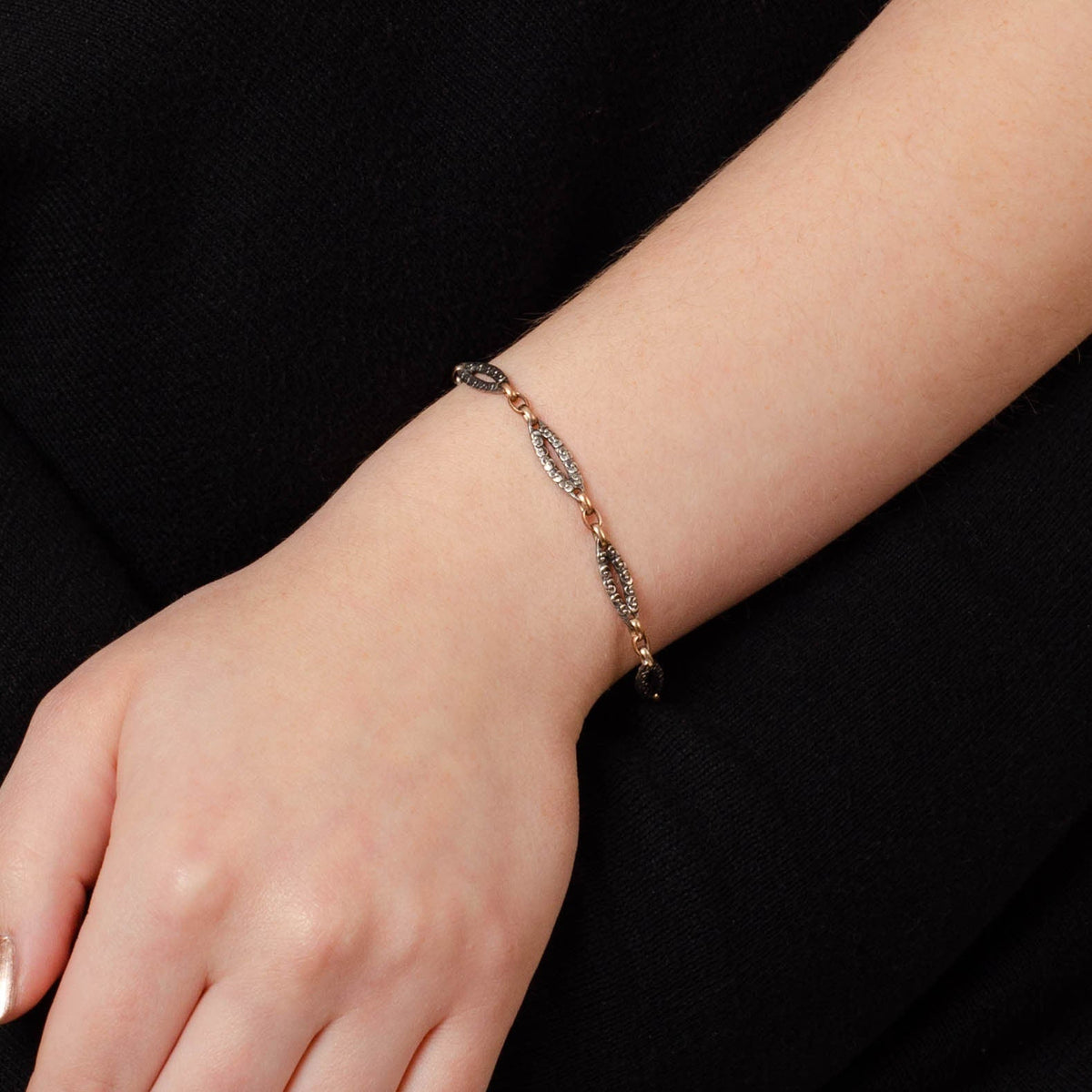 Victorian Bracelet | Silver Bracelet - Trademark Antiques