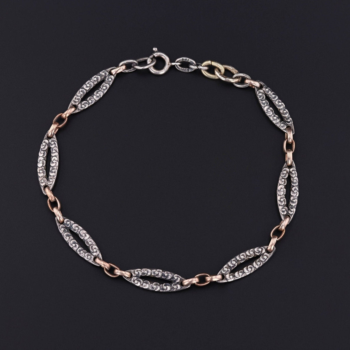 Victorian Bracelet | Silver Bracelet - Trademark Antiques