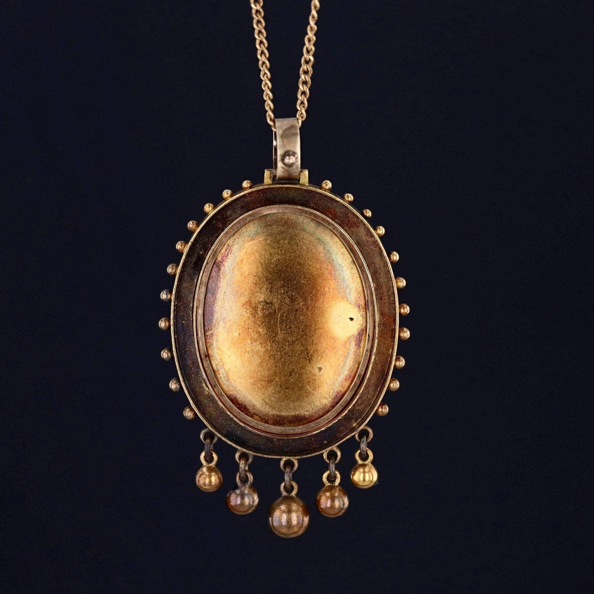 Victorian Hand Holding Pearl Pendant | Antique Pin Conversion - Trademark Antiques