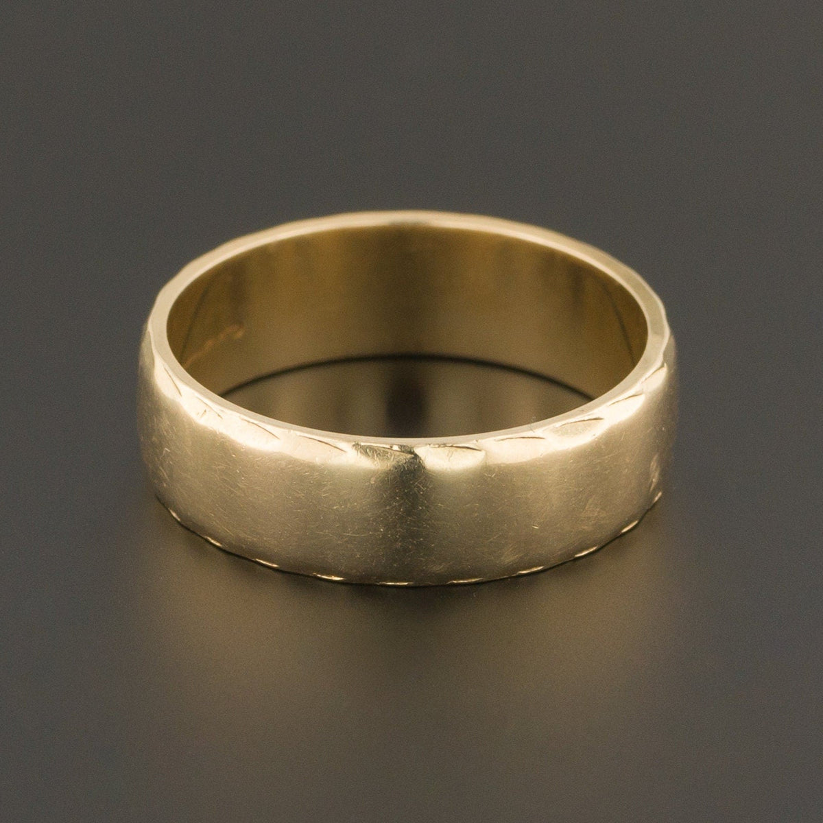 Vintage 14k Gold Wedding Band | Wedding Band - Trademark Antiques