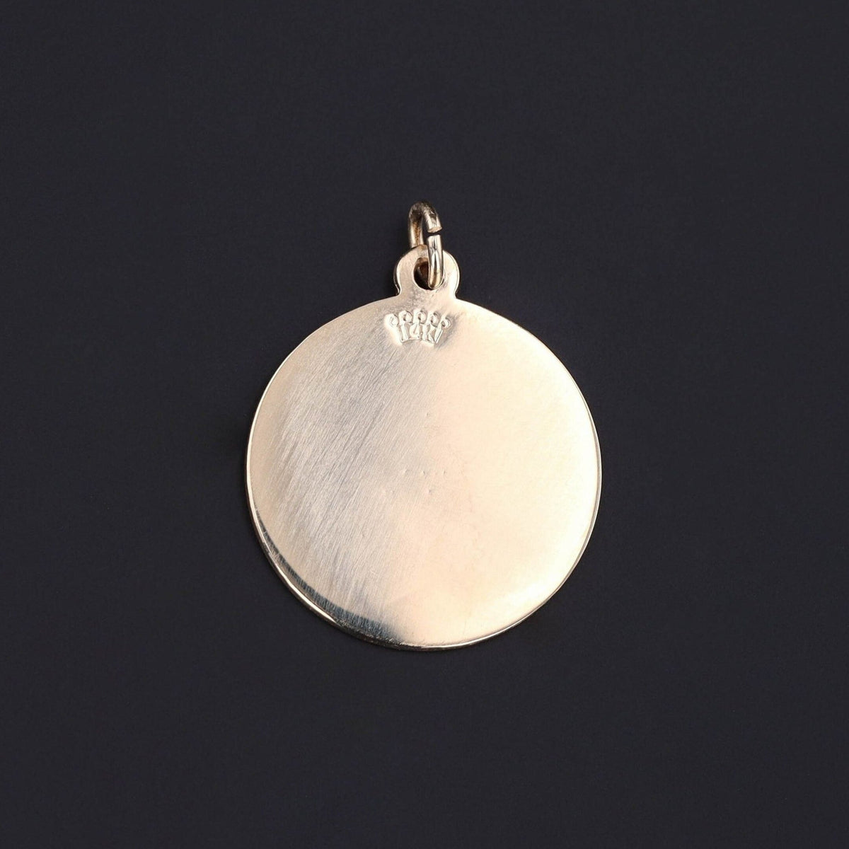 Vintage Aquarius Pendant of 14k Gold - Trademark Antiques