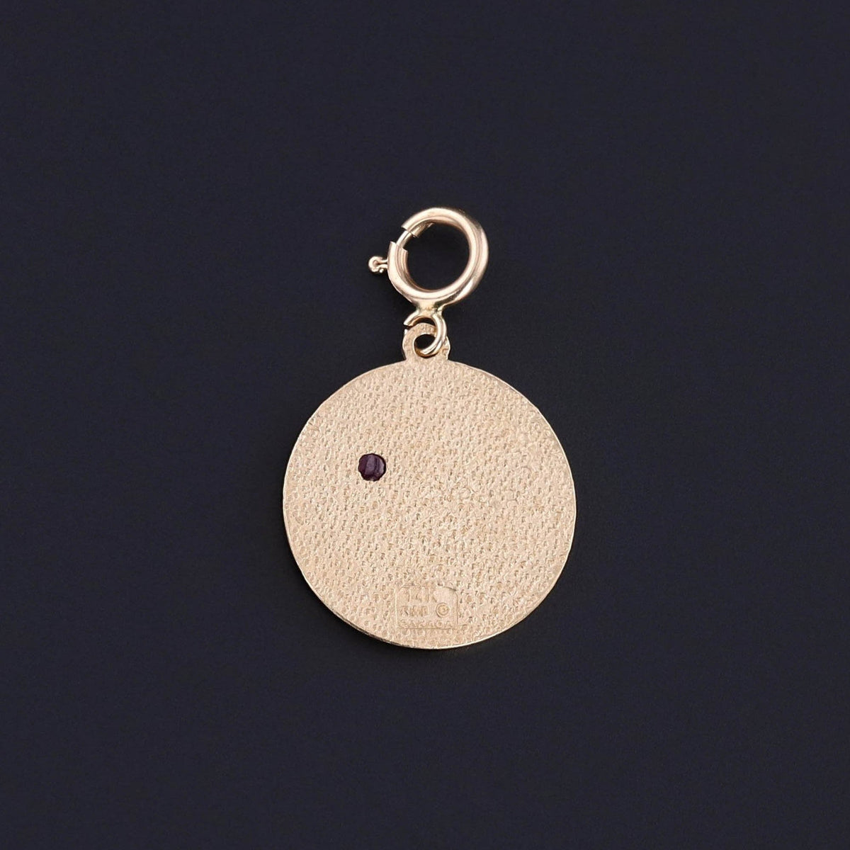 Vintage Aries Zodiac Charm of 14k Gold - Trademark Antiques