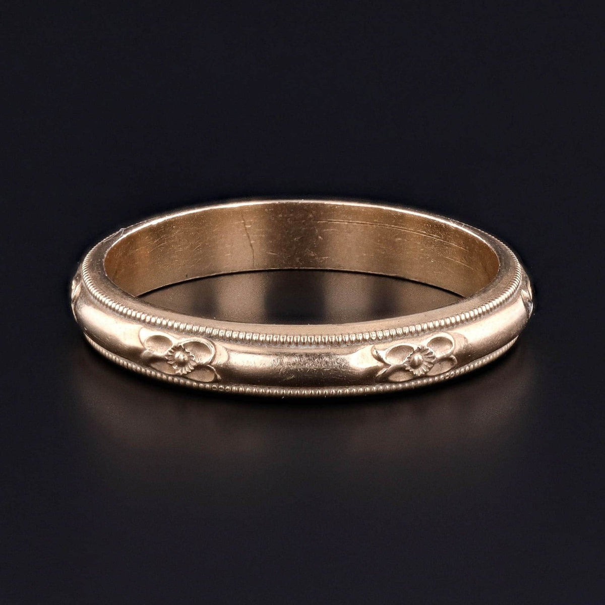 Vintage Band of 14k Gold - Trademark Antiques
